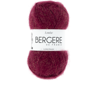 Pelote de laine Louise rouge (Bergère de France) - Bergère de France - Mondial Tissus - Publicité Pelote de laine Louise rouge (Bergère de France) - Bergère de France - Mondial Tissus - Publicité
