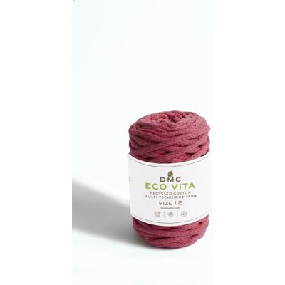 DMC - Eco Vita 12 - Fuchsia - Coton recyclé - Fil - Publicité DMC - Eco Vita 12 - Fuchsia - Coton recyclé - Fil - Publicité