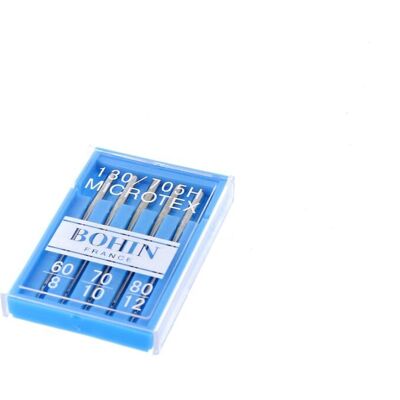 Aiguilles machine microtex Bohin - Bohin - Mondial Tissus - Publicité Aiguilles machine microtex Bohin - Bohin - Mondial Tissus - Publicité