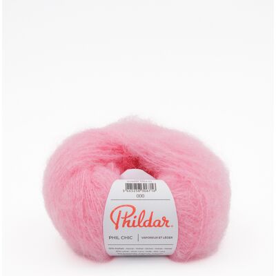 Phildar - Chic candy - Mélange Mohair et laine - Fil - Publicité Phildar - Chic candy - Mélange Mohair et laine - Fil - Publicité