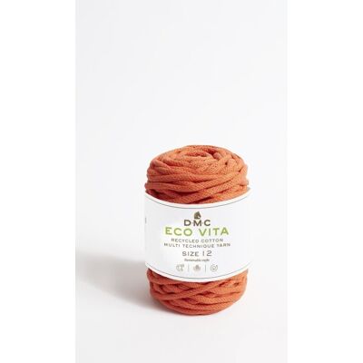 DMC - Eco Vita 12 - Orange - Yarn - Publicité DMC - Eco Vita 12 - Orange - Yarn - Publicité