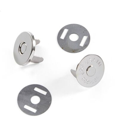 Bouton magnétique 20 mm Acier - Bohin - Mondial Tissus - Publicité Bouton magnétique 20 mm Acier - Bohin - Mondial Tissus - Publicité