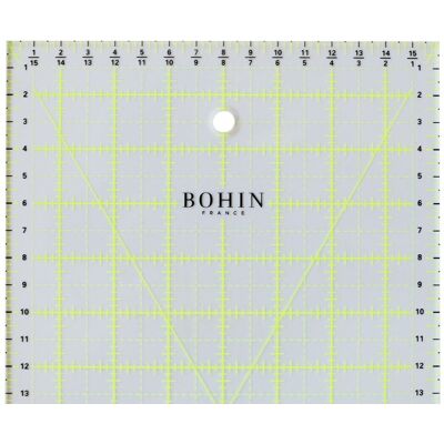 Règle patchwork Bohin 60 x 16 cm - Bohin - Mondial Tissus - Publicité Règle patchwork Bohin 60 x 16 cm - Bohin - Mondial Tissus - Publicité