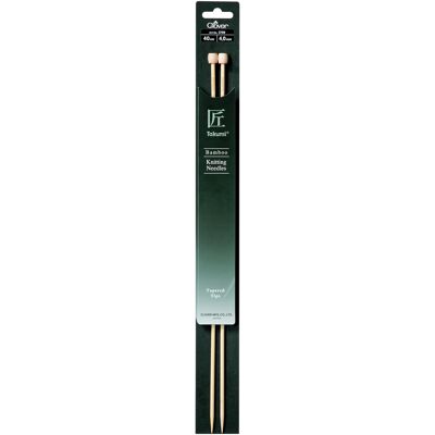 Aiguille à tricoter en bambou Clover - 40cm - 4.00mm - Haute technologie - Type d'aiguille - Publicité Aiguille à tricoter en bambou Clover - 40cm - 4.00mm - Haute technologie - Type d'aiguille - Publicité