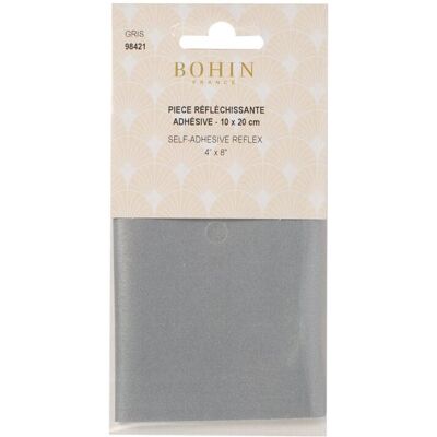 BOHIN - Patch - Réfléchissant - 10x20 cm - Patch adhésif - Publicité BOHIN - Patch - Réfléchissant - 10x20 cm - Patch adhésif - Publicité