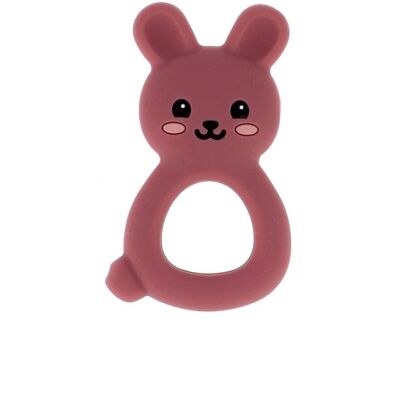 Bohin - Anneau de dentition lapin - rose foncé - anneau de dentition - Publicité Bohin - Anneau de dentition lapin - rose foncé - anneau de dentition - Publicité