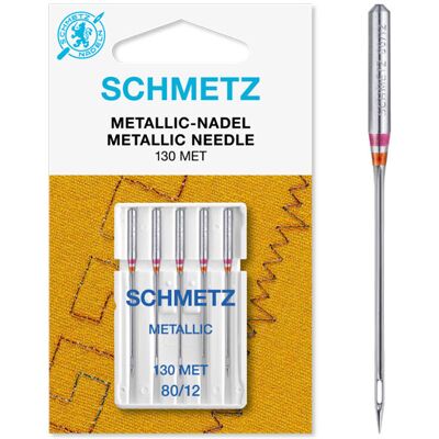 Aiguilles universelles Schmetz pour machine à coudre - Taille 80 - Publicité Aiguilles universelles Schmetz pour machine à coudre - Taille 80 - Publicité