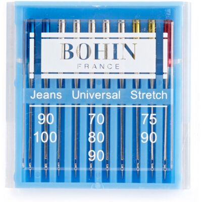 BOHIN - Assorted - 70-100 - Gris - Sewing needle set - Publicité BOHIN - Assorted - 70-100 - Gris - Sewing needle set - Publicité
