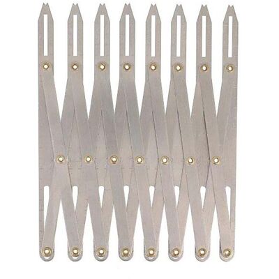 Règle de mesure boutonnière extensible Bohin - Bohin - Mondial Tissus - Publicité Règle de mesure boutonnière extensible Bohin - Bohin - Mondial Tissus - Publicité