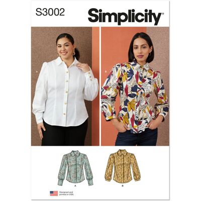Simplicity - SS3002 - Col - Patron de couture - Publicité Simplicity - SS3002 - Col - Patron de couture - Publicité