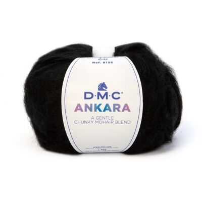 DMC - Ankara noir - Mélange mohair - Knitting Yarn - Publicité DMC - Ankara noir - Mélange mohair - Knitting Yarn - Publicité