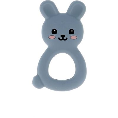 Anneau de dentition forme lapin bleu gris - Bohin - Mondial Tissus - Publicité Anneau de dentition forme lapin bleu gris - Bohin - Mondial Tissus - Publicité