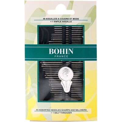 Assortiment d'aiguilles à coudre et mode Bohin - Bohin - Mondial Tissus - Publicité Assortiment d'aiguilles à coudre et mode Bohin - Bohin - Mondial Tissus - Publicité