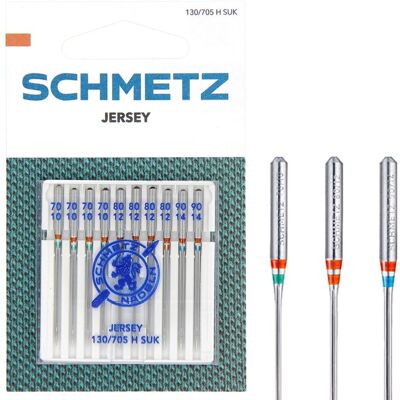 Aiguilles jersey Schmetz - Lot de 10 - Publicité Aiguilles jersey Schmetz - Lot de 10 - Publicité