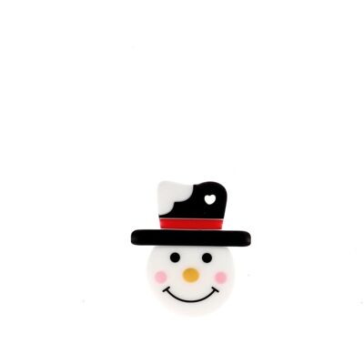 Bohin - Snowman - silicone - anneau dentition - Publicité Bohin - Snowman - silicone - anneau dentition - Publicité