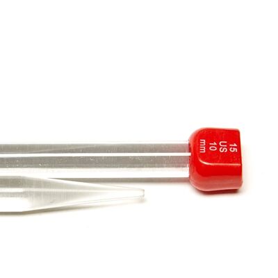 Bohin - n°10 - Plastique - 35 cm - Aiguille à tricoter - Publicité Bohin - n°10 - Plastique - 35 cm - Aiguille à tricoter - Publicité