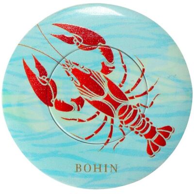 Mètre enrouleur homard - Bohin - Mondial Tissus - Publicité Mètre enrouleur homard - Bohin - Mondial Tissus - Publicité