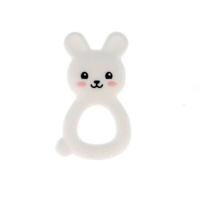 Bohin Lapin blanc Anneau de dentition - Publicité Bohin Lapin blanc Anneau de dentition - Publicité