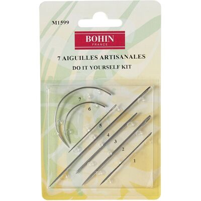 Assortiment d'aiguilles artisanales Bohin - Bohin - Mondial Tissus - Publicité Assortiment d'aiguilles artisanales Bohin - Bohin - Mondial Tissus - Publicité