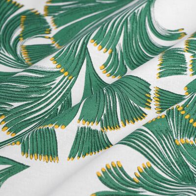 Tissu coton épais nature extraordinaire vert - MT - Mondial Tissus - Publicité Tissu coton épais nature extraordinaire vert - MT - Mondial Tissus - Publicité