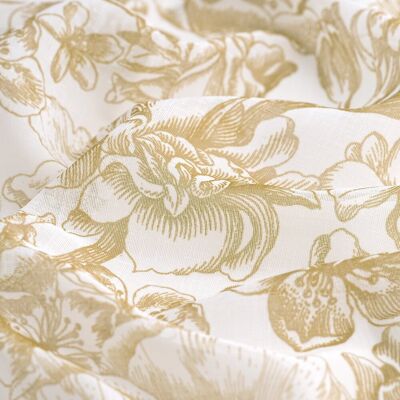 Tissu étamine plombé Garance jaune moutarde - 300cm - Linder - Mondial Tissus - Publicité Tissu étamine plombé Garance jaune moutarde - 300cm - Linder - Mondial Tissus - Publicité