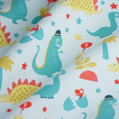 Tissu coton épais dinosaures - MT - Mondial Tissus - Publicité Tissu coton épais dinosaures - MT - Mondial Tissus - Publicité
