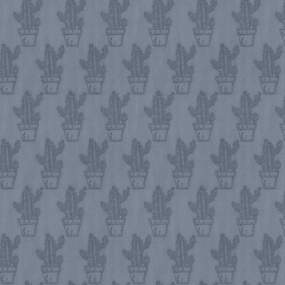 Tissu velours cactus bleu gris - Mondial Tissus - Publicité Tissu velours cactus bleu gris - Mondial Tissus - Publicité