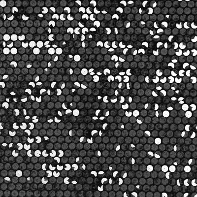 Tissu velours effet sequins noir et argent - Mondial Tissus - Publicité Tissu velours effet sequins noir et argent - Mondial Tissus - Publicité