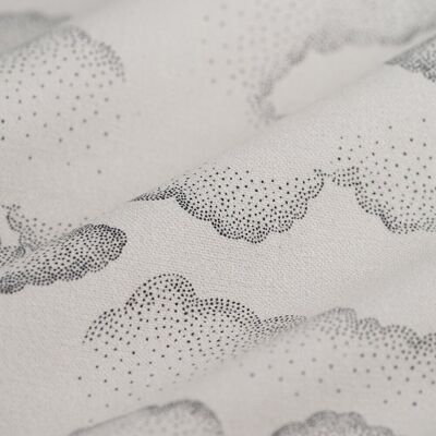 Tissu coton épais nuage pointillés blanc qualité siège - Thevenon - Mondial Tissus - Publicité Tissu coton épais nuage pointillés blanc qualité siège - Thevenon - Mondial Tissus - Publicité