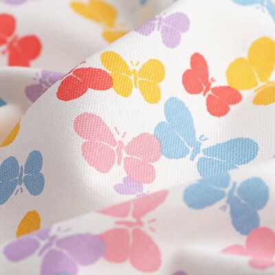 Mondial Tissus - MT - Imprimé papillon multicolore - Fabric - Publicité Mondial Tissus - MT - Imprimé papillon multicolore - Fabric - Publicité