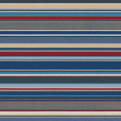 Tissu jacquard rayures bleu - Mondial Tissus - Publicité Tissu jacquard rayures bleu - Mondial Tissus - Publicité