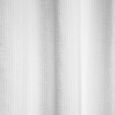 Tissu voile à fines rayures grises - Mondial Tissus - Publicité Tissu voile à fines rayures grises - Mondial Tissus - Publicité