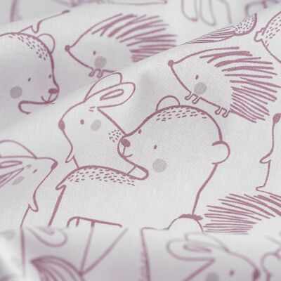 Tissu cretonne animaux gris - MT - Mondial Tissus - Publicité Tissu cretonne animaux gris - MT - Mondial Tissus - Publicité