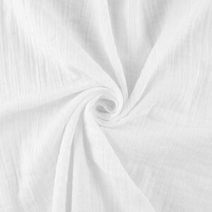Tissu à draps double gaze blanc - Mondial Tissus - Publicité Tissu à draps double gaze blanc - Mondial Tissus - Publicité