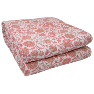 Housse de couette Manola rose 240 x 260 cm - MT - Mondial Tissus - Publicité Housse de couette Manola rose 240 x 260 cm - MT - Mondial Tissus - Publicité