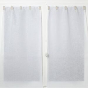 Linder - Rideaux à passants contrastés - Curtains - Publicité Linder - Rideaux à passants contrastés - Curtains - Publicité