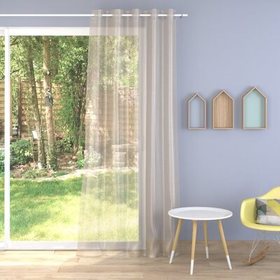 Tissu voile uni plombé lin grande largeur - Linder - Mondial Tissus - Publicité Tissu voile uni plombé lin grande largeur - Linder - Mondial Tissus - Publicité