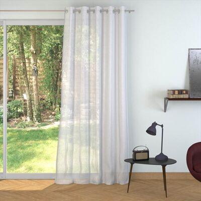 Tissu Voilage rayure Diamant grande largeur - Linder - Mondial Tissus - Publicité Tissu Voilage rayure Diamant grande largeur - Linder - Mondial Tissus - Publicité