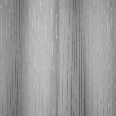 Tissu voile lin brodé lignes - Linder - Mondial Tissus - Publicité Tissu voile lin brodé lignes - Linder - Mondial Tissus - Publicité