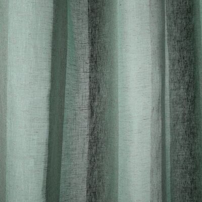 Tissu voile grosses rayures vert Canyon grande largeur - Linder - Mondial Tissus - Publicité Tissu voile grosses rayures vert Canyon grande largeur - Linder - Mondial Tissus - Publicité