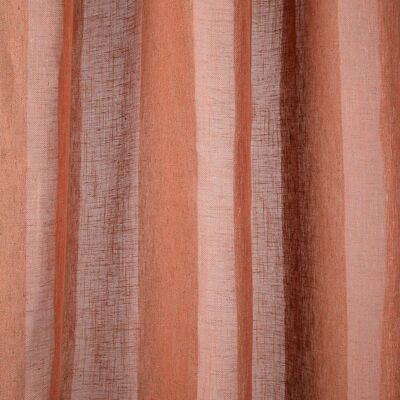 Tissu voile grosses rayures orange Canyon grande largeur - Linder - Mondial Tissus - Publicité Tissu voile grosses rayures orange Canyon grande largeur - Linder - Mondial Tissus - Publicité