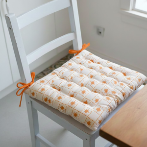 Mondial Tissus - Palmier - Multicolore - 40x40 cm - Coussin de chaise - Publicité Mondial Tissus - Palmier - Multicolore - 40x40 cm - Coussin de chaise - Publicité