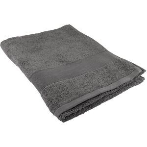 Serviette anthracite 50x100cm 450gsm - MT - Mondial Tissus - Publicité Serviette anthracite 50x100cm 450gsm - MT - Mondial Tissus - Publicité