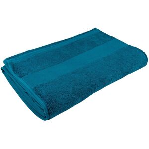 Drap de douche turquoise 70x140cm 450gsm - MT - Mondial Tissus - Publicité Drap de douche turquoise 70x140cm 450gsm - MT - Mondial Tissus - Publicité