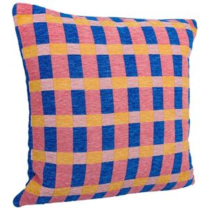 Housse de coussin carreaux jaune 40x40cm - MT - Mondial Tissus - Publicité Housse de coussin carreaux jaune 40x40cm - MT - Mondial Tissus - Publicité
