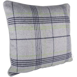 Housse de coussin tartan gris et vert - MT - Mondial Tissus - Publicité Housse de coussin tartan gris et vert - MT - Mondial Tissus - Publicité