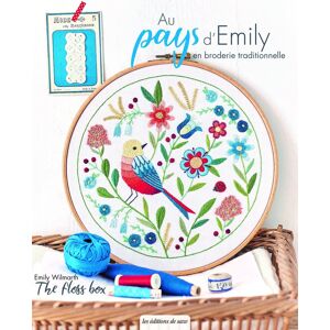 Livre Au pays d'Emily en broderie traditionnelle - Mondial Tissus - Publicité Livre Au pays d'Emily en broderie traditionnelle - Mondial Tissus - Publicité