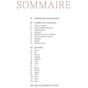 Livre Robes au top 15 modèles du xxs au xxl -5 feuilles de patrons incluses - Mondial Tissus - Publicité Livre Robes au top 15 modèles du xxs au xxl -5 feuilles de patrons incluses - Mondial Tissus - Publicité