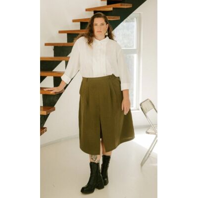 Patron Silvana jupe femme du 34 au 52 - Maison Fauve - Maison Fauve - Mondial Tissus - Publicité Patron Silvana jupe femme du 34 au 52 - Maison Fauve - Maison Fauve - Mondial Tissus - Publicité