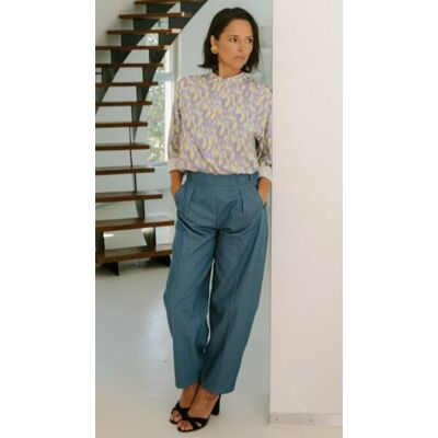 Patron Andrea pantalon femme du 34 au 52 - Maison Fauve - Maison Fauve - Mondial Tissus - Publicité Patron Andrea pantalon femme du 34 au 52 - Maison Fauve - Maison Fauve - Mondial Tissus - Publicité